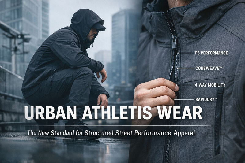 urban athletis wear mens performance streetwear structured technical clothing australia