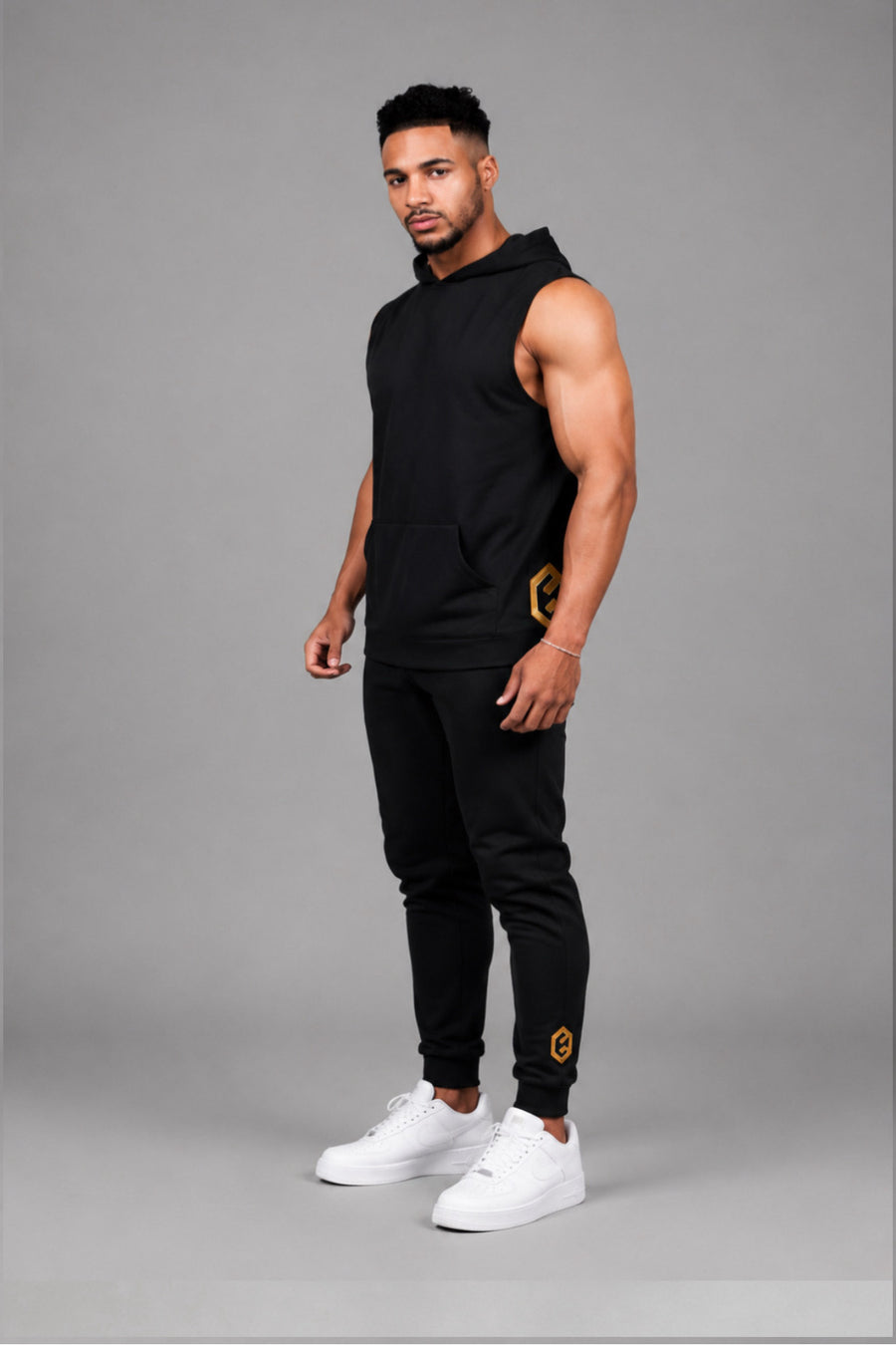 Volt Sleeveless Hoodie | Relaxed Fit