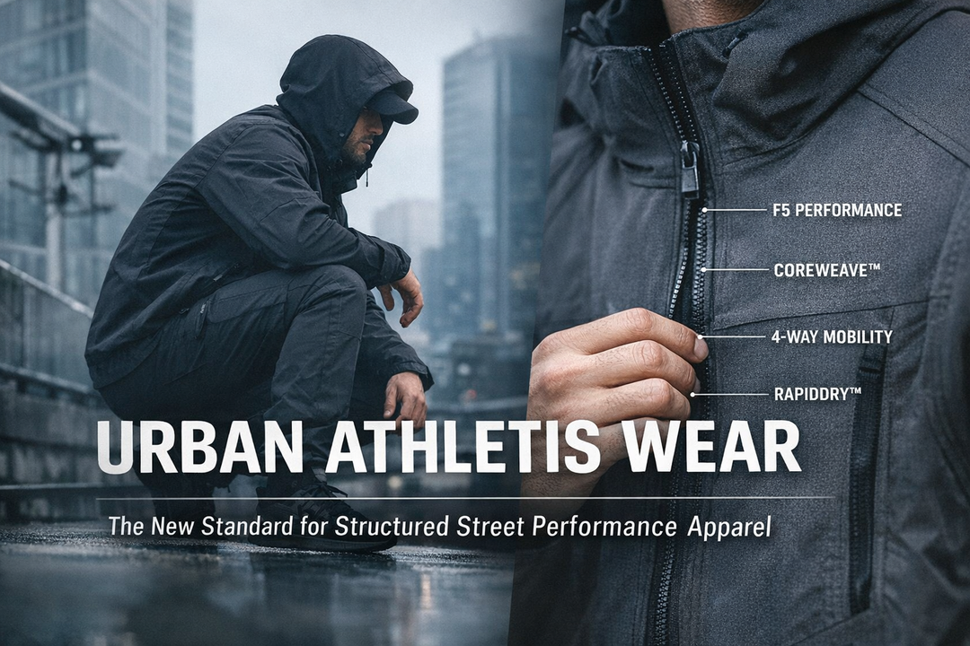 urban athletis wear mens performance streetwear structured technical clothing australia