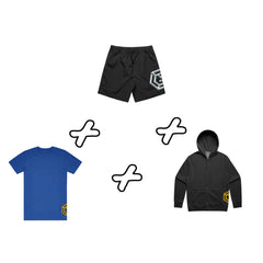 Shirt + Shorts + Zip Up Hoodie | Bundle