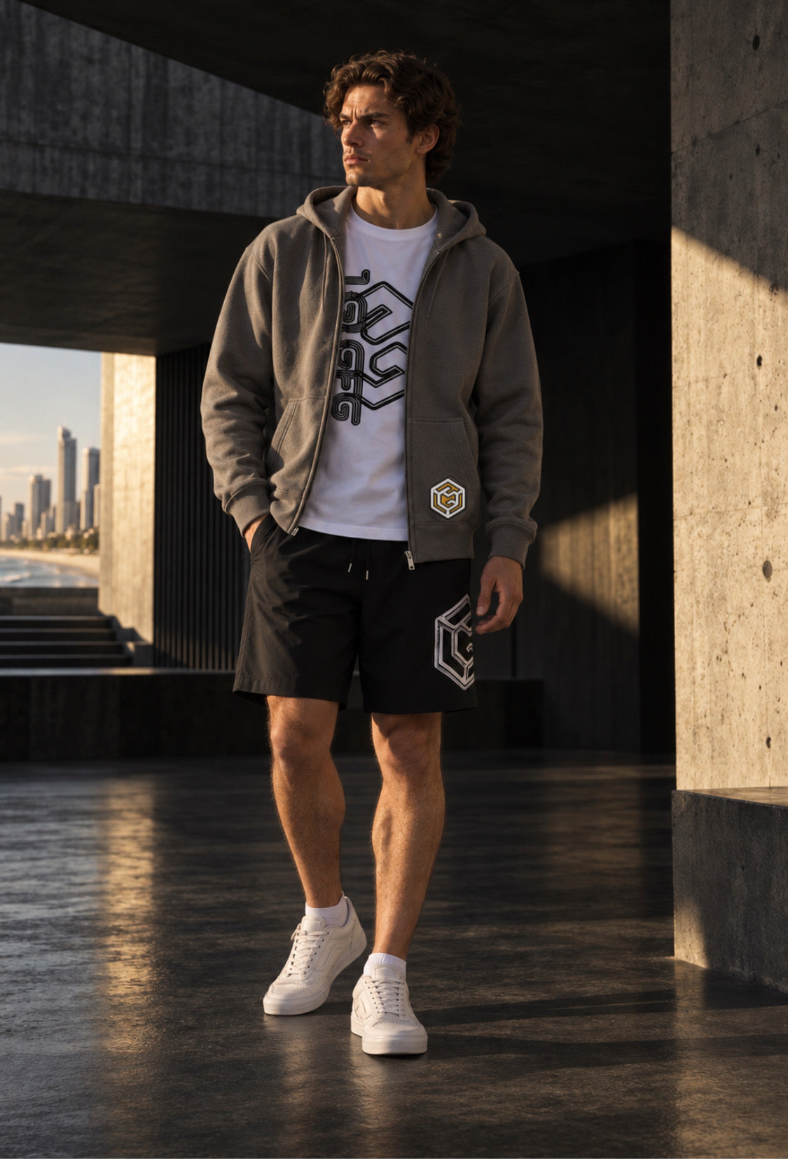 Editorial model photograph