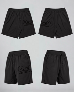 LGLGFG Phantom Shorts in Black, ActiveEdge fabric. Men's technical shorts