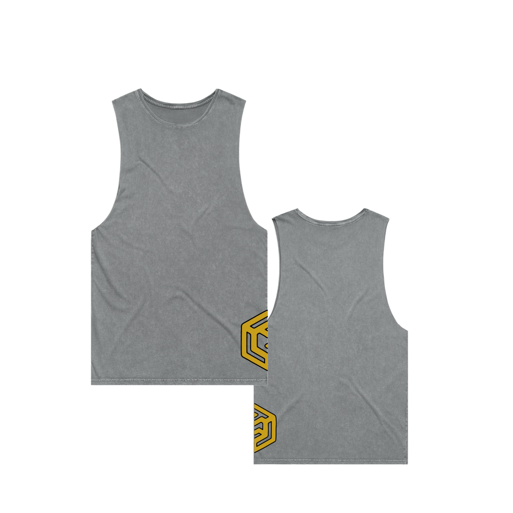 Stone Wash Sleeveless Tank