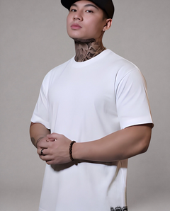 LGLGFG Catalyst T box cut back view - mens hybrid streetwear tee