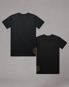LGLGFG Axion T in graphite colourway - mens premium apparel tee