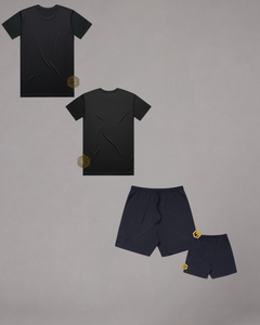LGLGFG 2 Pac kit tee and shorts pairing - mens training clothing set