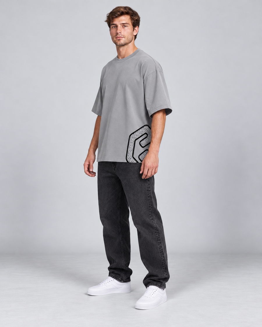 LGLGFG Artifact T in Shadow, box cut. Urban Athletis Wear