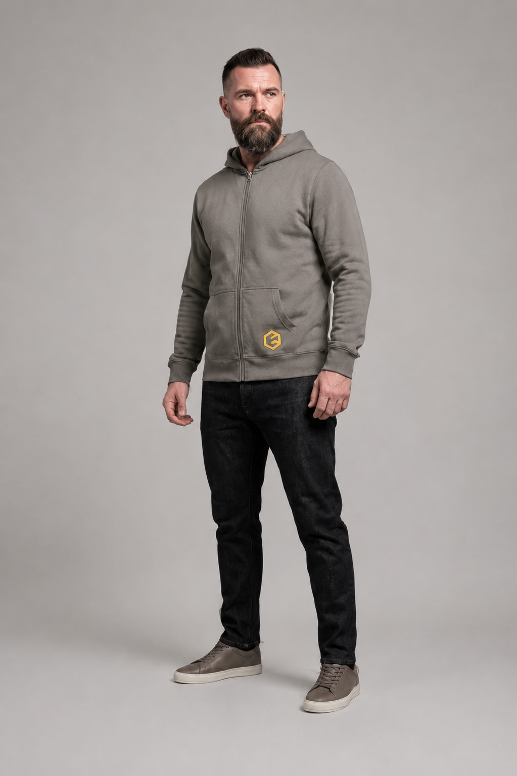 Static Hoodie | Zip Up