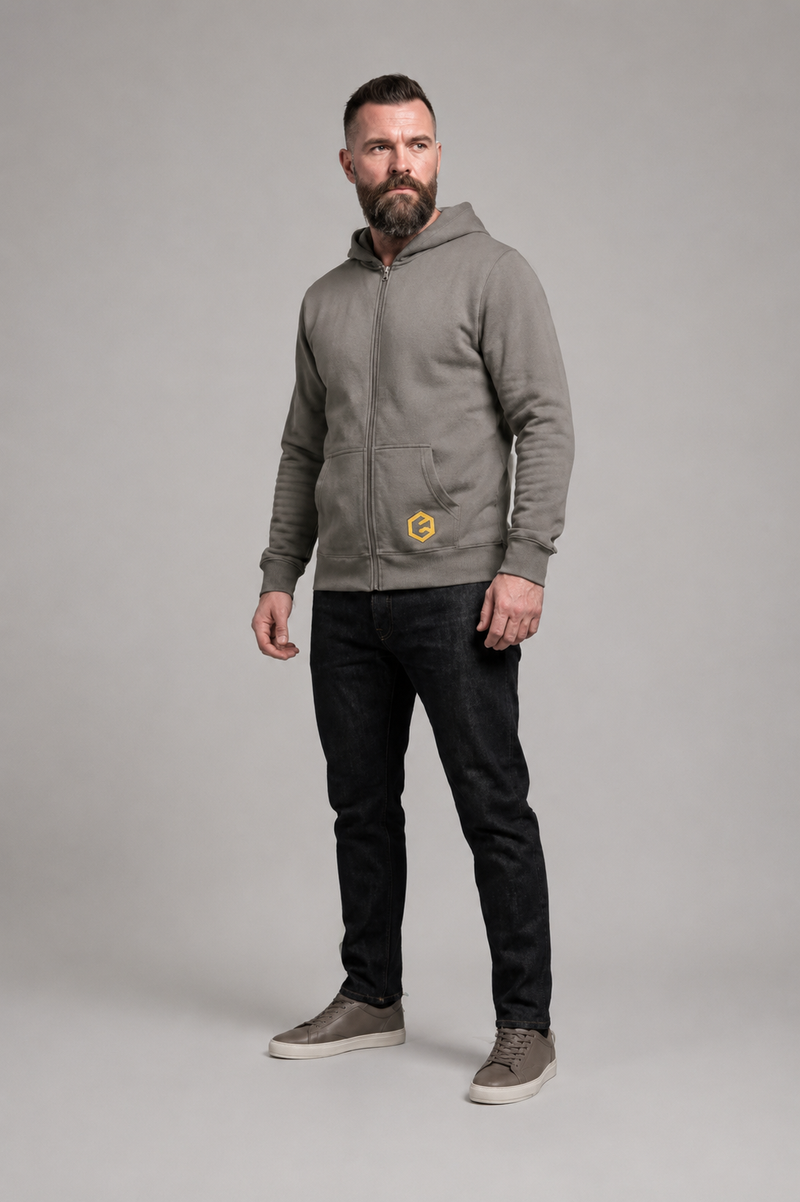Static Hoodie | Zip Up