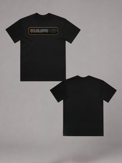 Collar detail on LGLGFG Dynasty T - mens training clothing tee