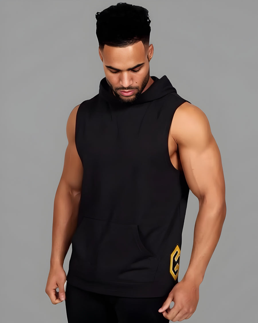 Volt Sleeveless Hoodie | Relaxed Fit