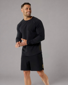 LGLGFG Resonance long sleeve tee styled - mens premium apparel Australia