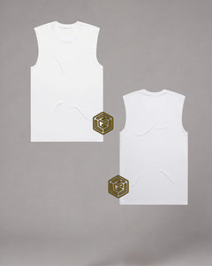 LGLGFG Arc Tank flat lay - mens Urban Athletis Wear tank Australia