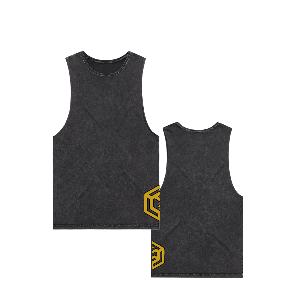 Stone Wash Sleeveless Tank