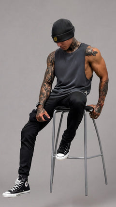 LGLGFG Keystone sleeveless tank relaxed fit side view