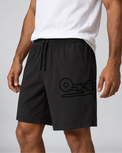 LGLGFG Phantom Shorts in Black, ActiveEdge, view 6