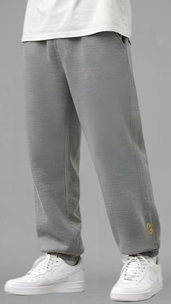 Tapered ankle cuff detail on LGLGFG Canon trackpants - mens technical apparel