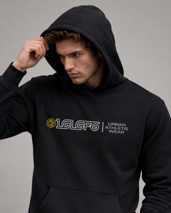 LGLGFG Foundation hoodie styled - mens premium apparel fleece pullover