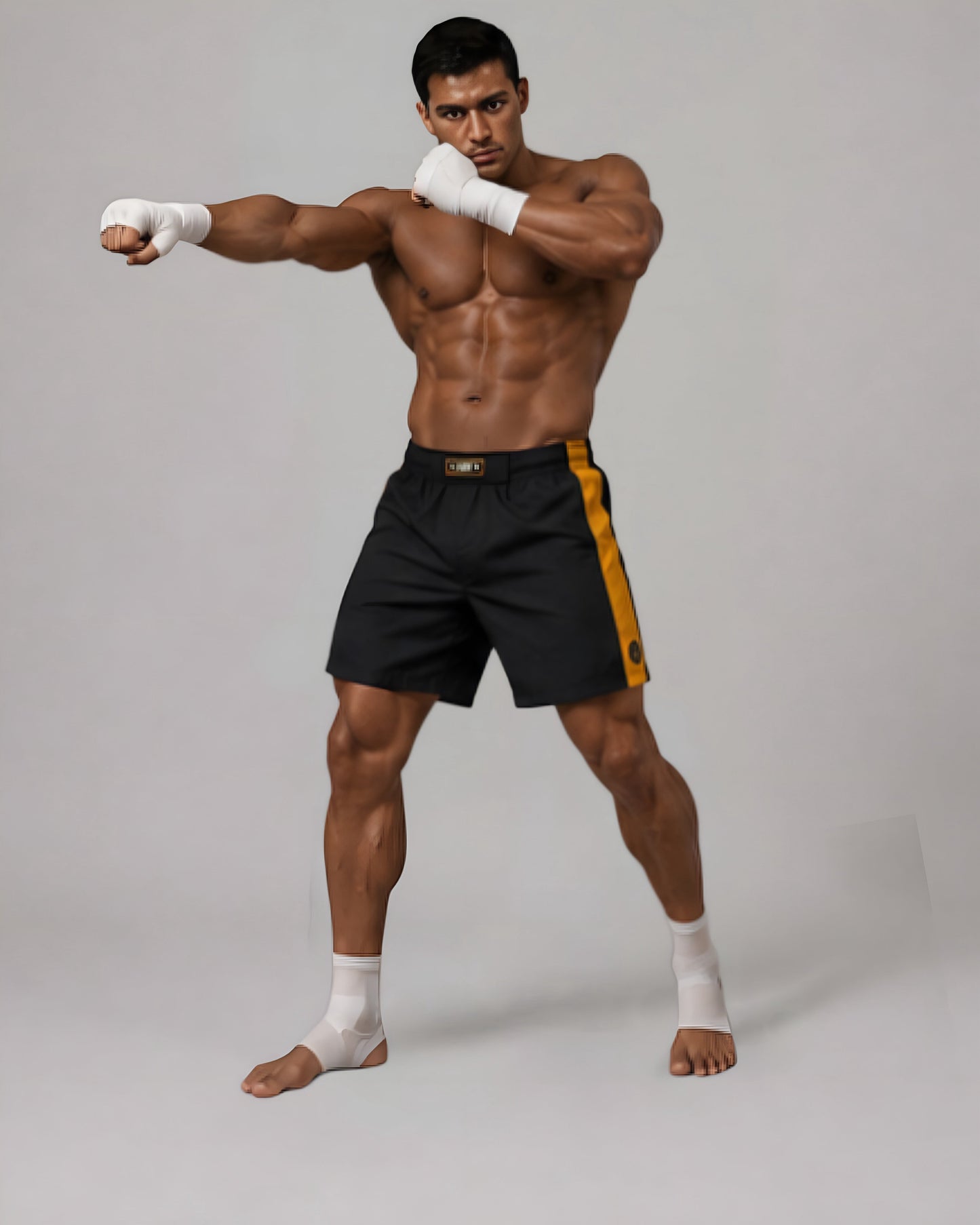 LGLGFG Calibra MMA shorts styled - mens performance streetwear Australia