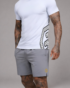 Drawcord waistband detail on LGLGFG Aegis shorts - mens technical apparel