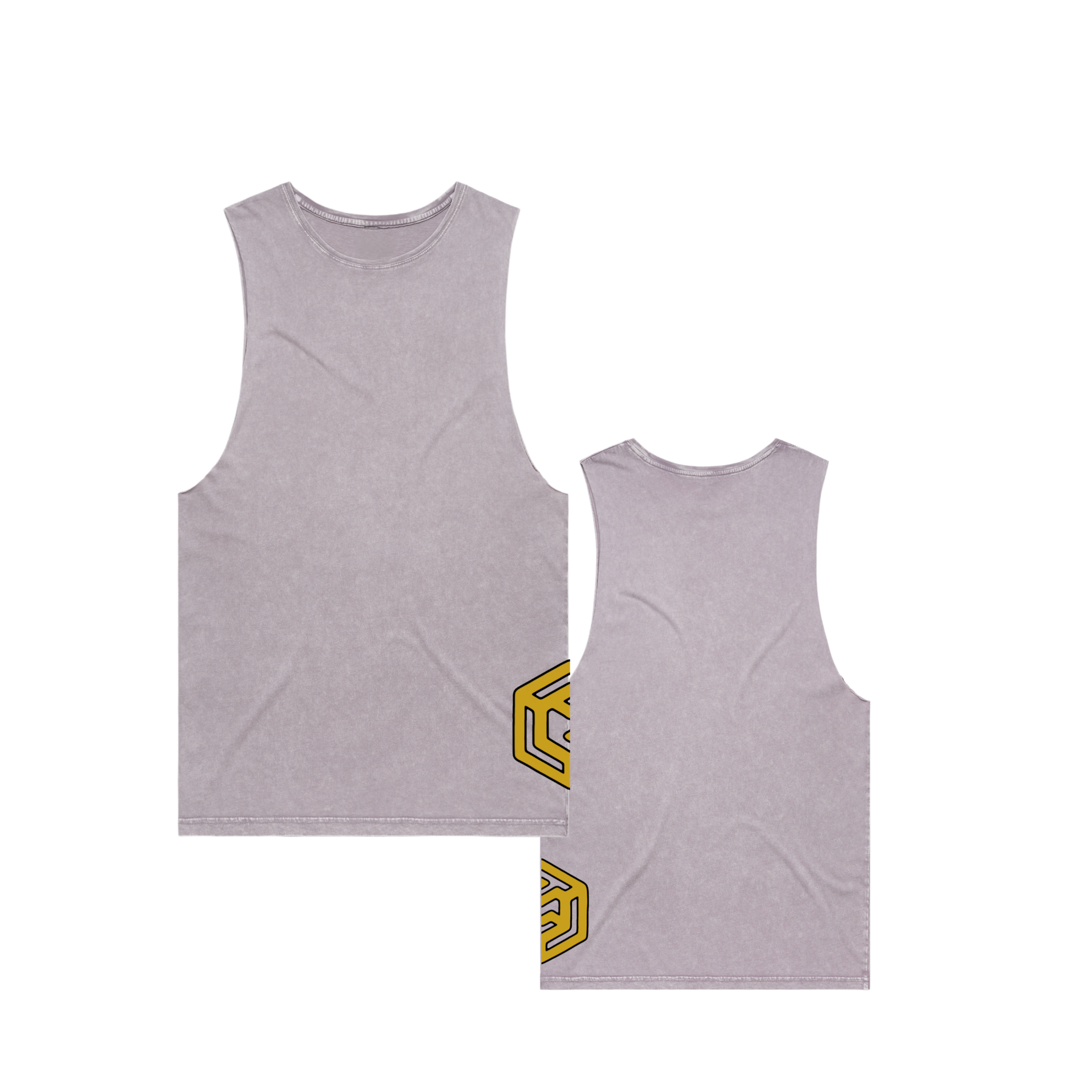 Stone Wash Sleeveless Tank