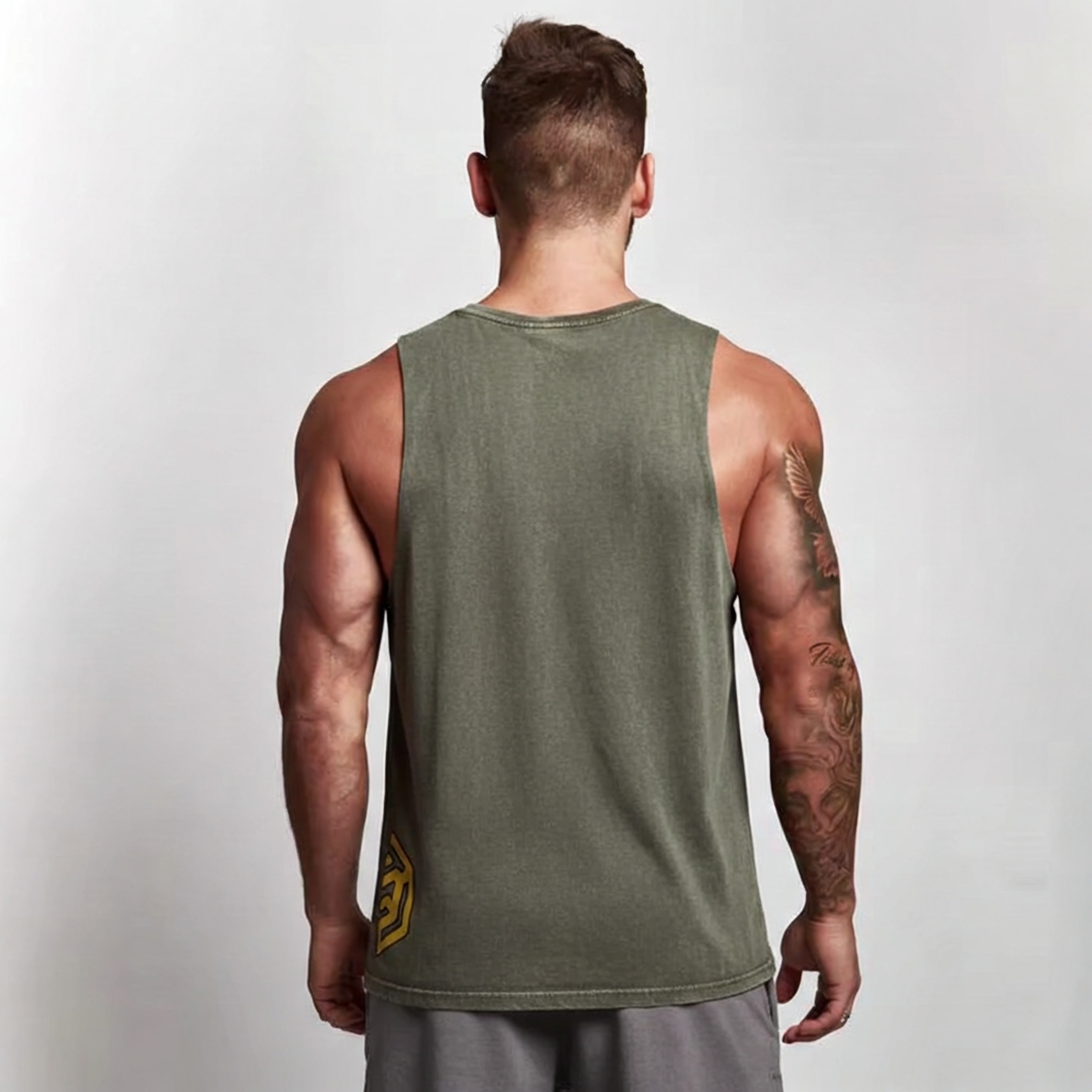 Stone Wash Sleeveless Tank