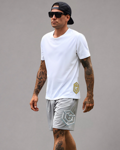 Tie waistband detail on LGLGFG Nexus boardshorts - mens technical apparel