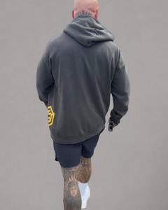 Two-way zip detail on LGLGFG Tenet hoodie - mens technical apparel