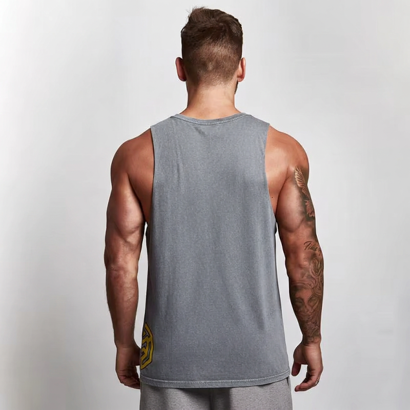 Stone Wash Sleeveless Tank