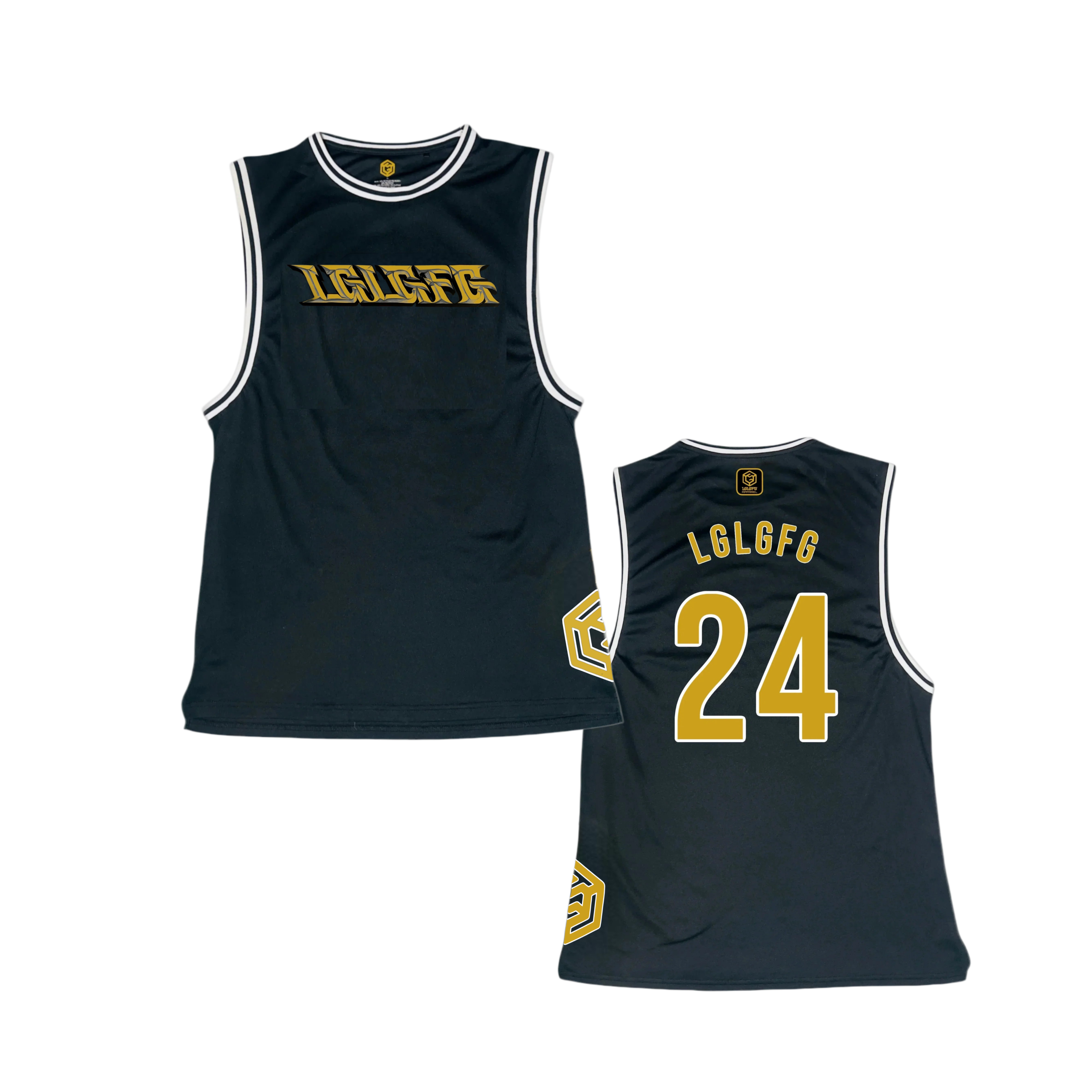 Customisable Team LGLGFG Basketball Jersey