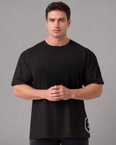 LGLGFG Boxer T box cut back view - mens hybrid streetwear tee