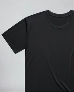 LGLGFG Axion T in Black laid flat, second detail view