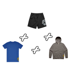 Shirt + Shorts + Zip Up Hoodie | Bundle