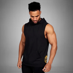 Volt Sleeveless Hoodie | Relaxed Fit