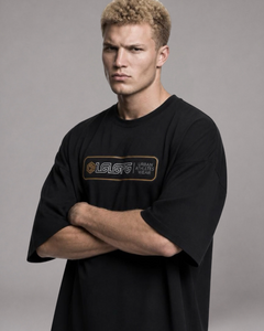 Flat-locked sleeve seam detail on LGLGFG Dynasty T - mens technical apparel