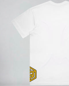 LGLGFG Bullion T in White laid flat, third detail view