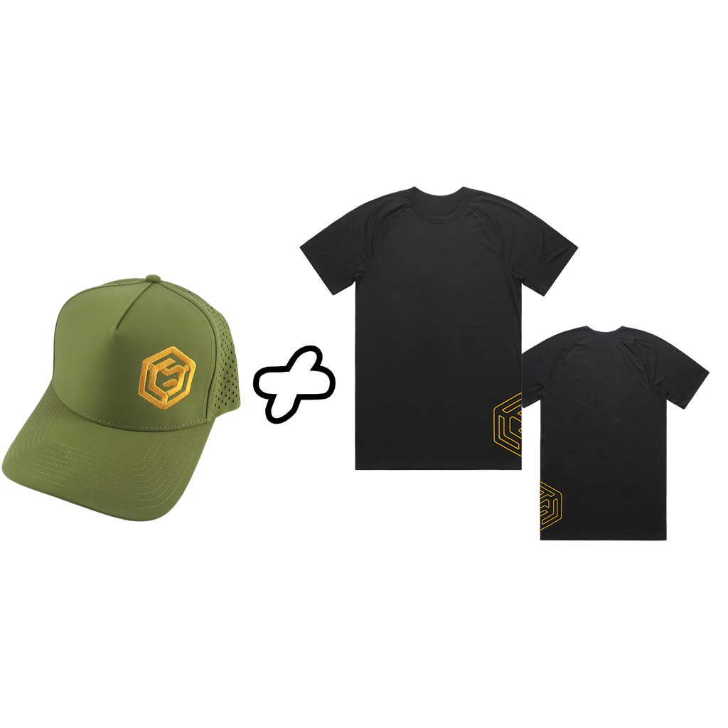 Cap + Hybrid Shirt Bundle