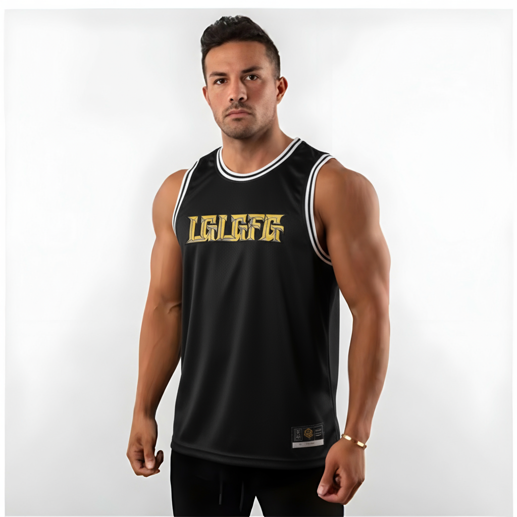 Customisable Team LGLGFG Basketball Jersey