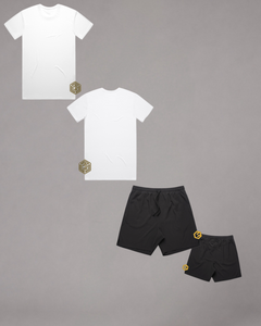 LGLGFG 2 Pac kit flat lay - mens premium apparel Australia
