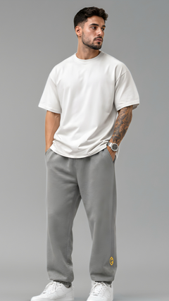 LGLGFG Canon trackpants in faded bone colourway - mens street performance clothing