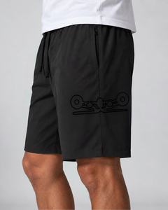 LGLGFG Phantom Shorts in Black, ActiveEdge, view 4