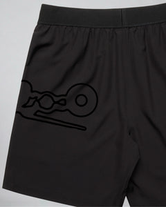 LGLGFG Phantom Shorts in Black, ActiveEdge, view 8