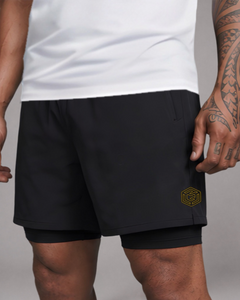 Inner compression liner detail on LGLGFG Carbine shorts - mens technical apparel