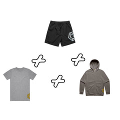 Shirt + Shorts + Zip Up Hoodie | Bundle
