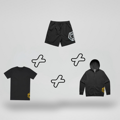 Shirt + Shorts + Zip Up Hoodie | Bundle