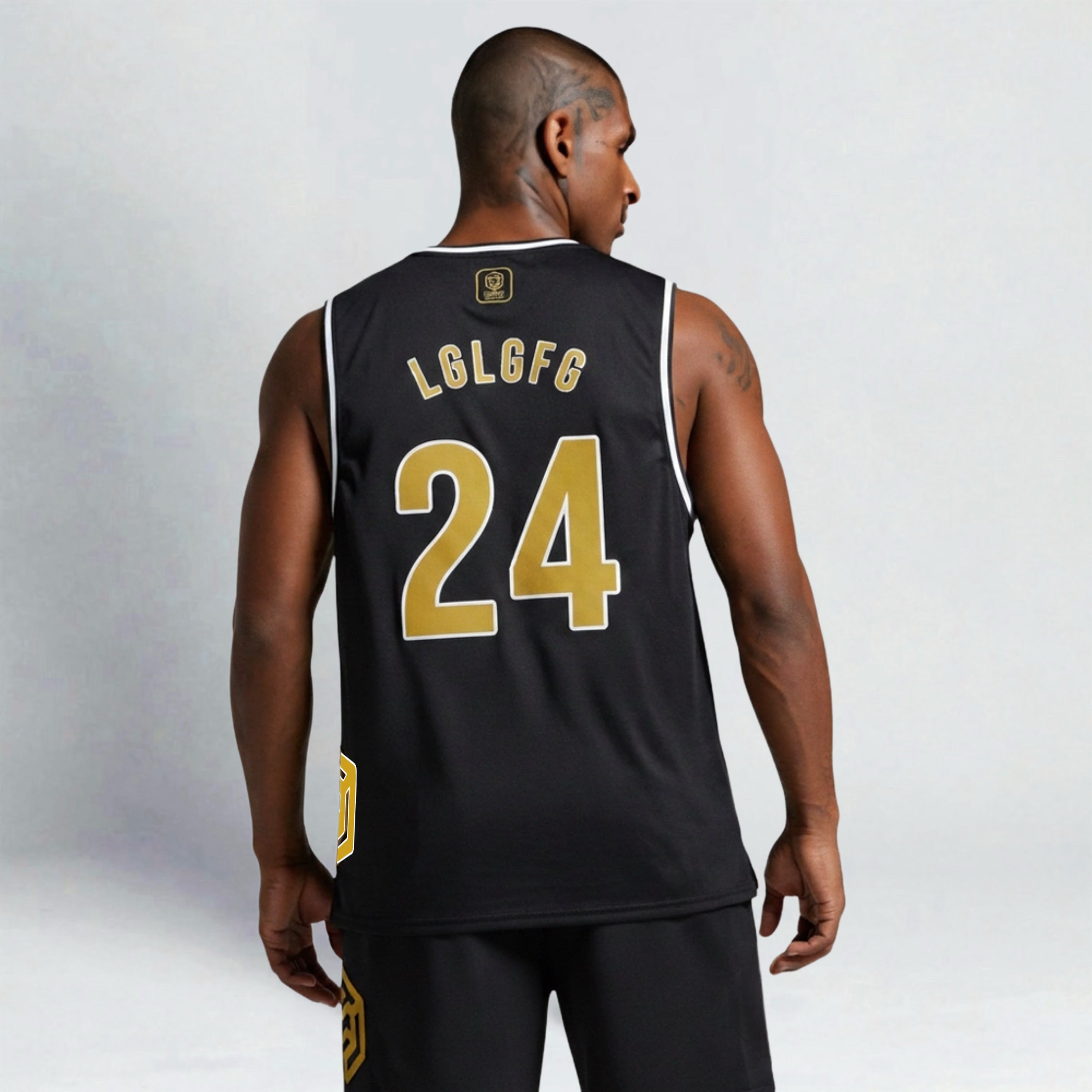 Customisable Team LGLGFG Basketball Jersey