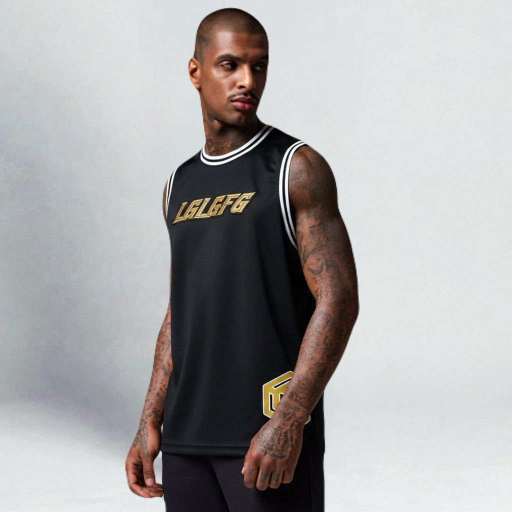 Customisable Team LGLGFG Basketball Jersey