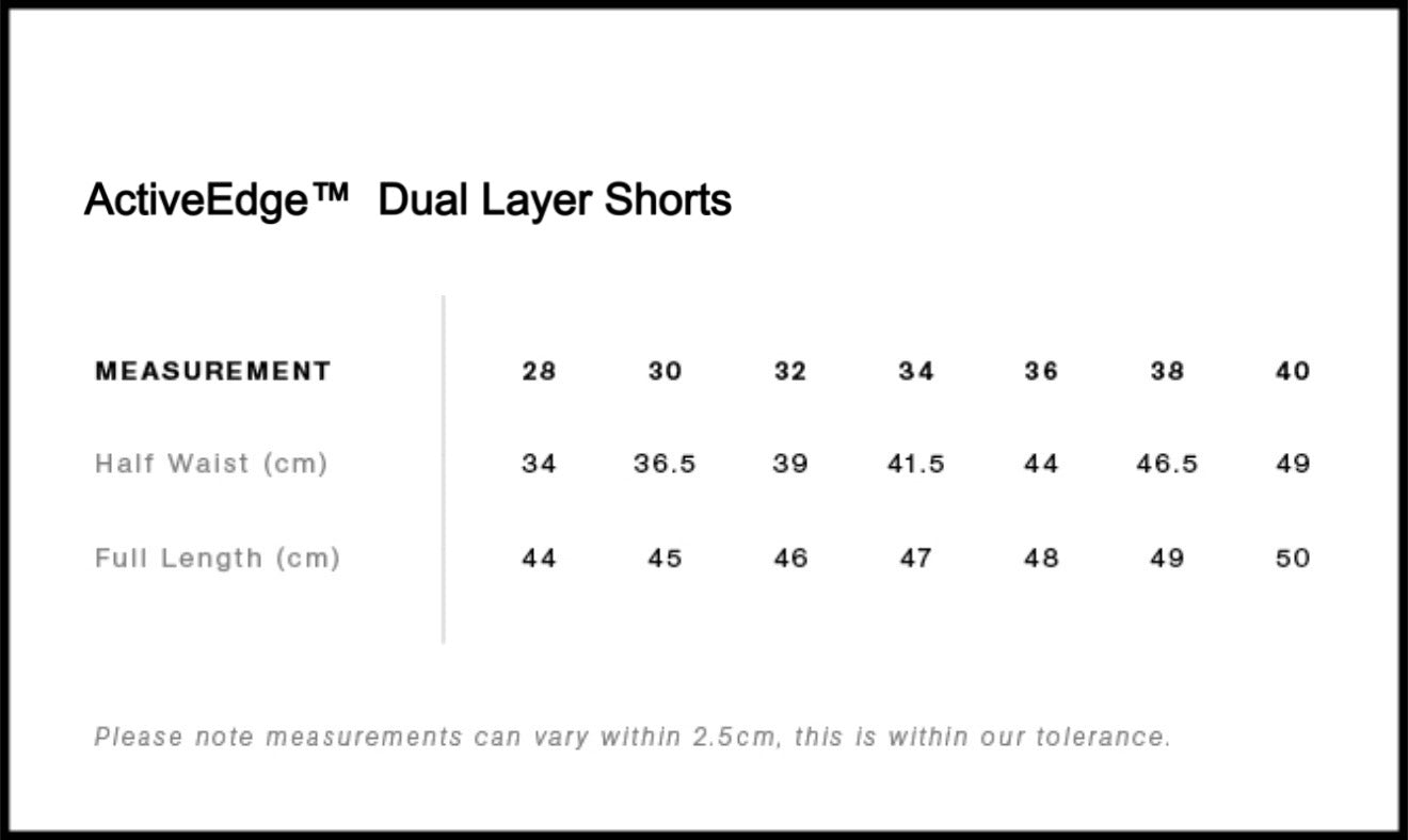 ActiveEdge™ Dual Layer Training Shorts